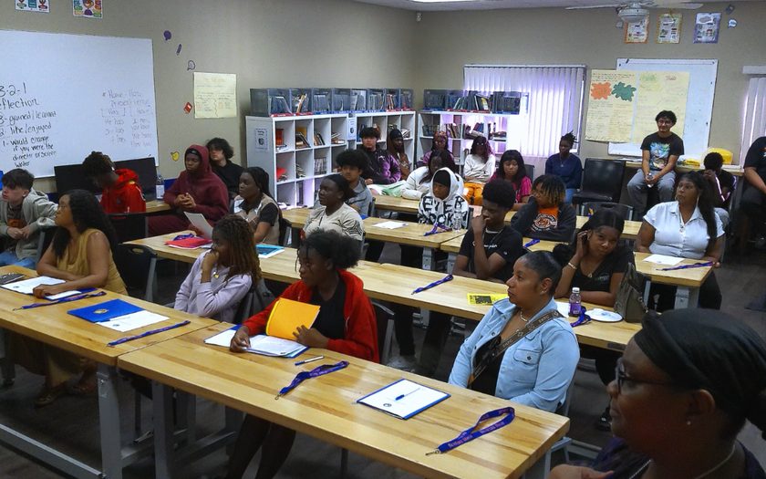 Students at work in a Sunfire classroom